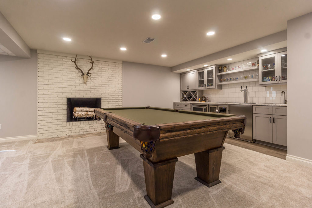 East Lansing Finished Basement 1