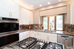 cabinets with lighting