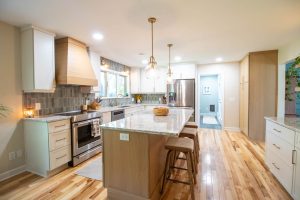 kitchen remodel with layout changes